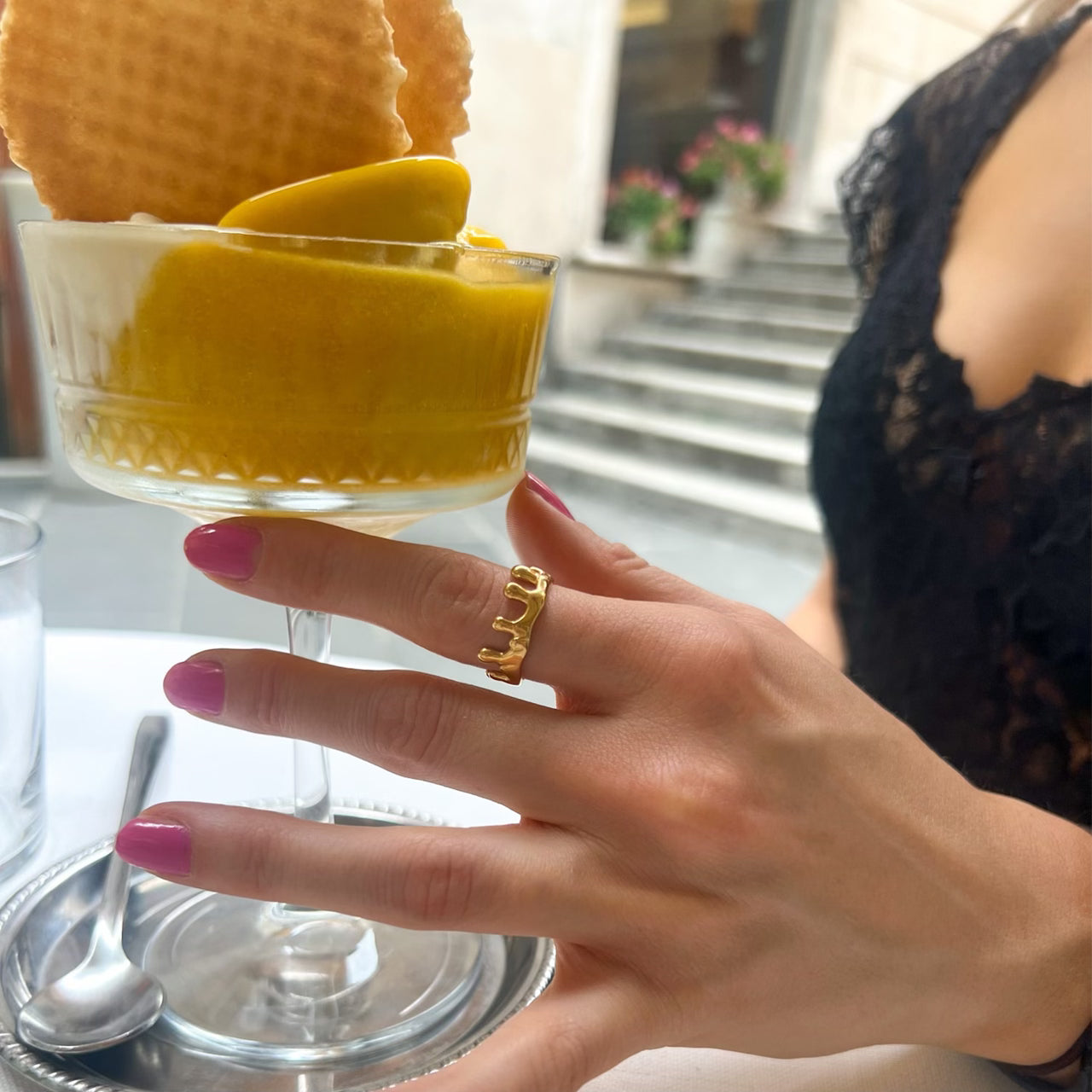 Overflow Ring Guld