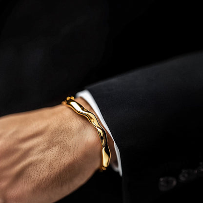 Chunky Armband Herr Guld