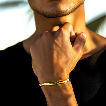 Chunky Armband Herr Guld