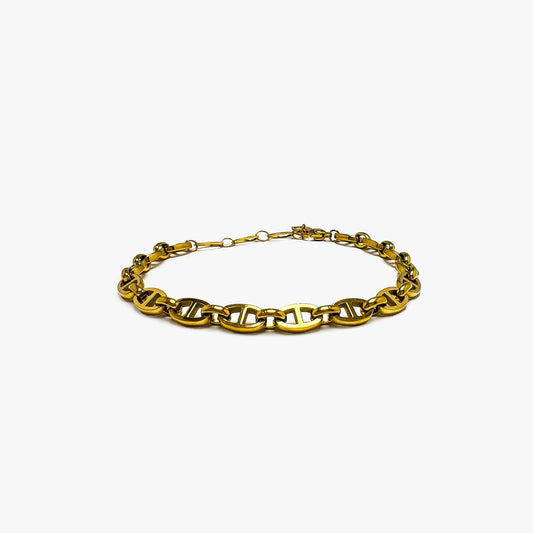 Tjockt Chain Armband Guld