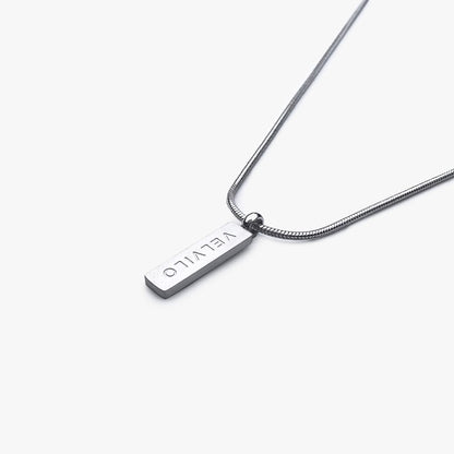 Square Pendant Necklace - Velvilo